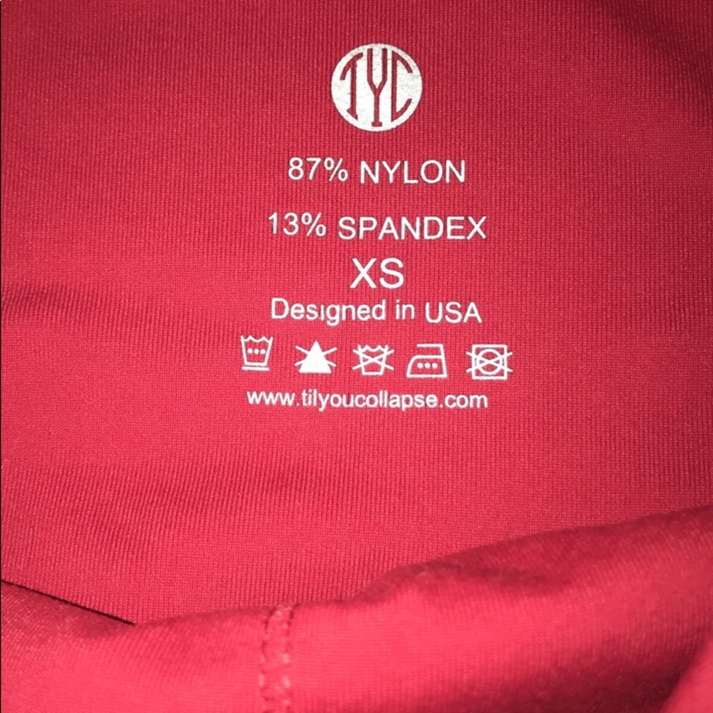 Til You Collapse Workout Leggings